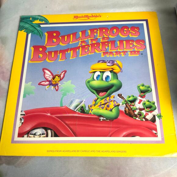 Vintage 1986 Music Machines Bullfrogs & Butterflies Part 3 Vinyl Record - Picture 1 of 5